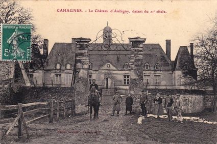 Cahagnes chateau d aubigny