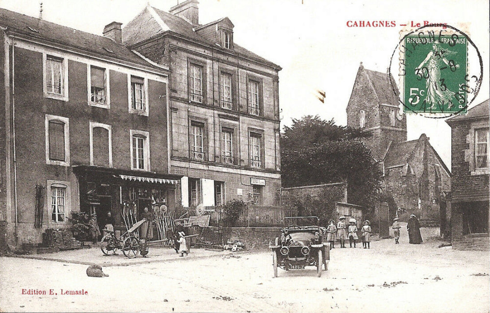 Cahagnes le bourg