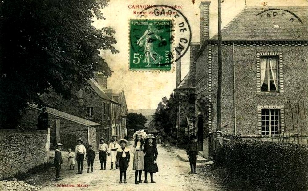 Cahagnes routr de caumont