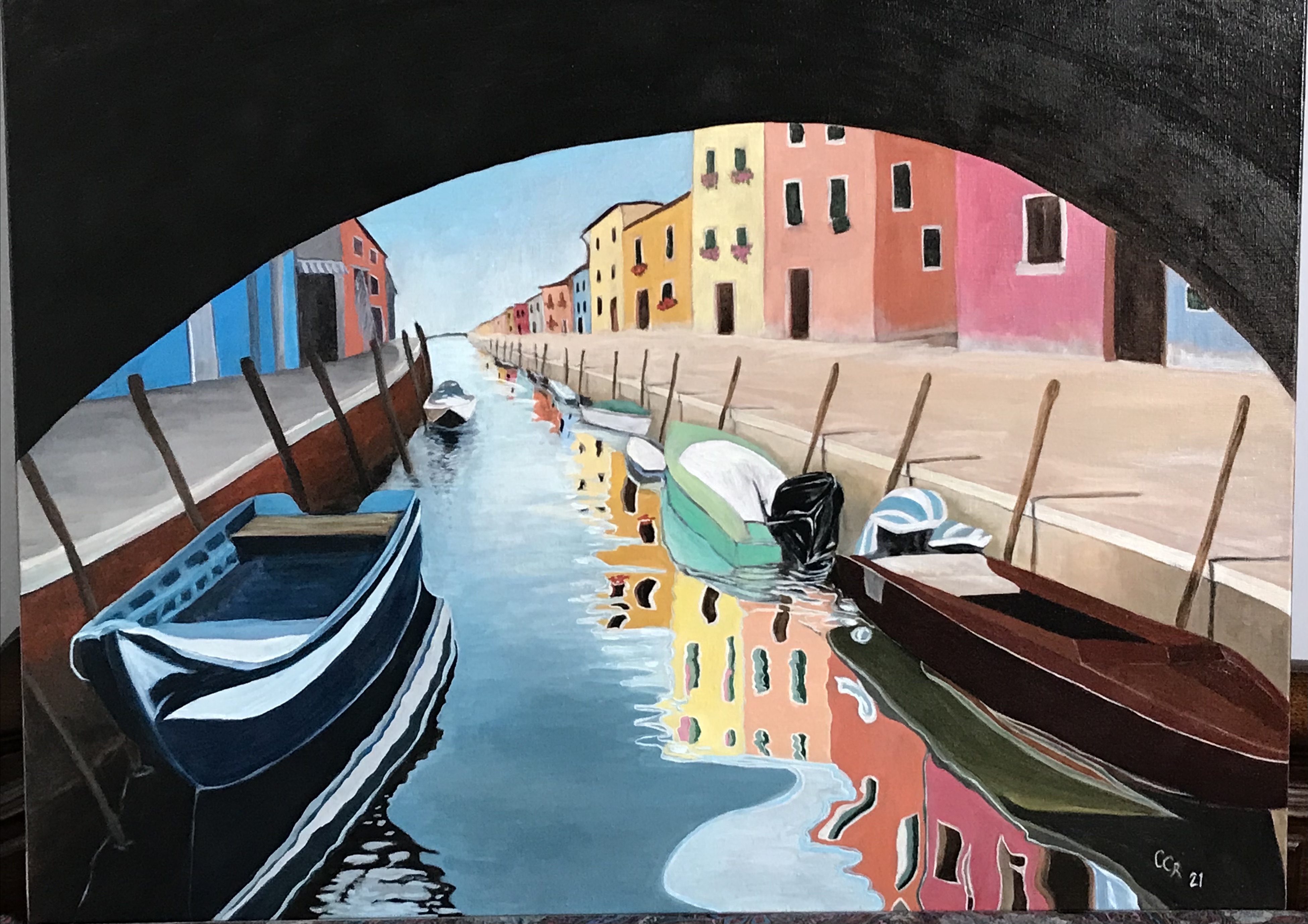 Burano 73 x 100 hst 2021