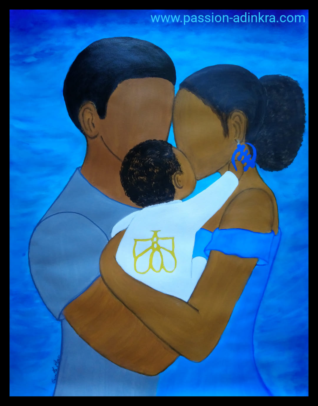Fafanto Too, Harmony Fruit by Ornella Ayivi
Acrylic paint on 65x50cm paper