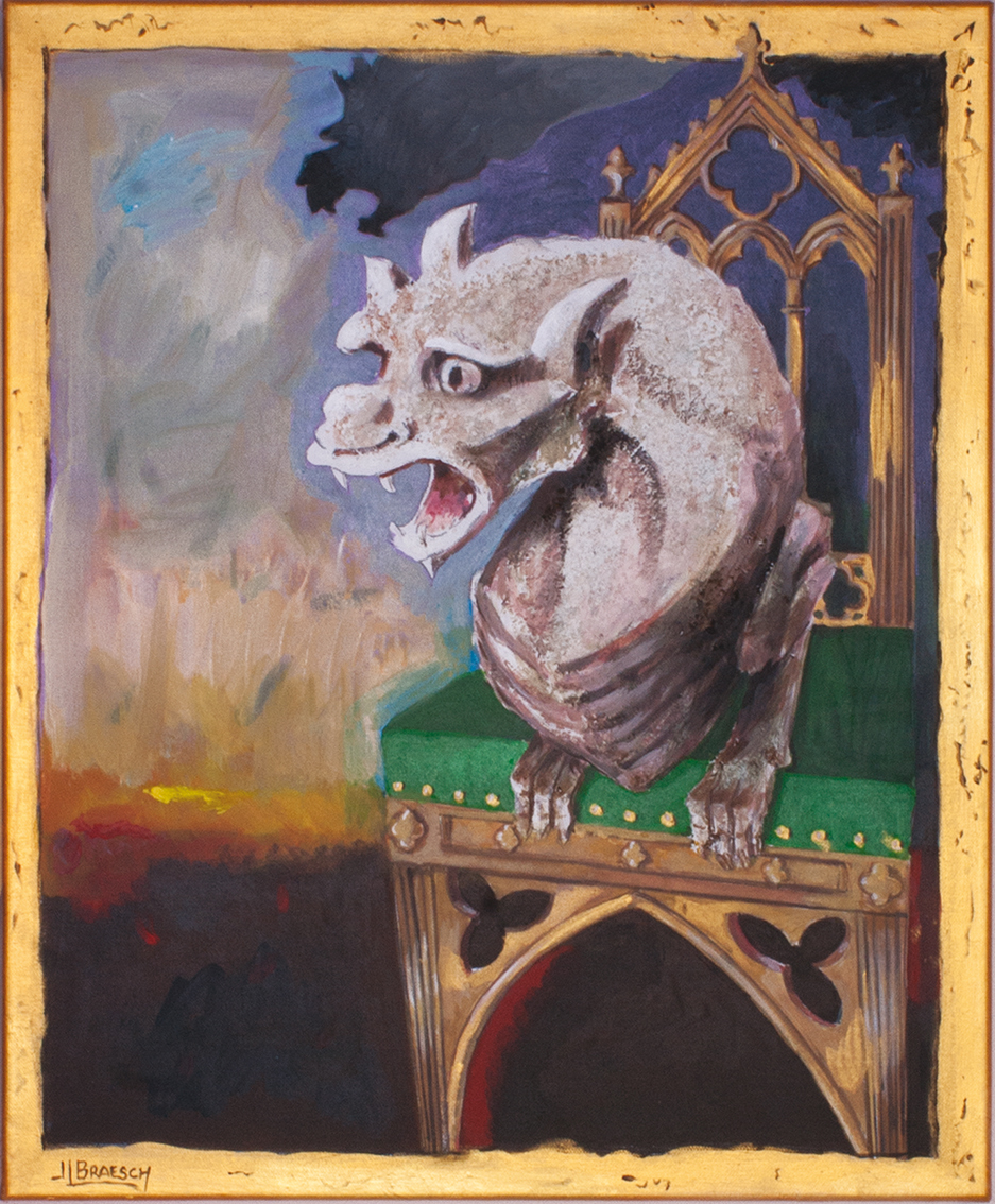 ARNOULD 
 Acrylique  sur toile  60 x 50 cm