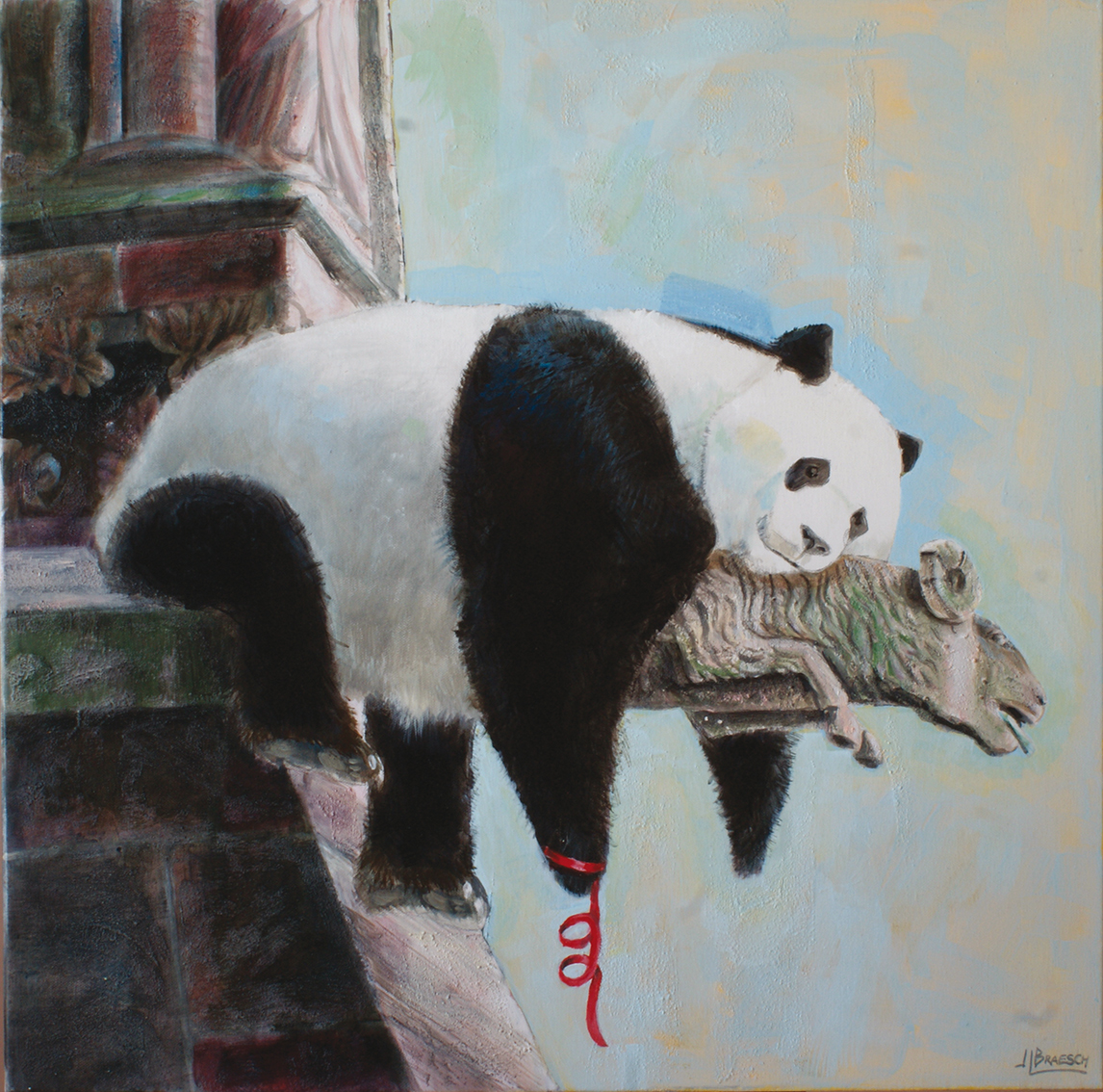 DOLCE VITA
 Acrylique  sur toile 70 x 70 cm
Collection privée