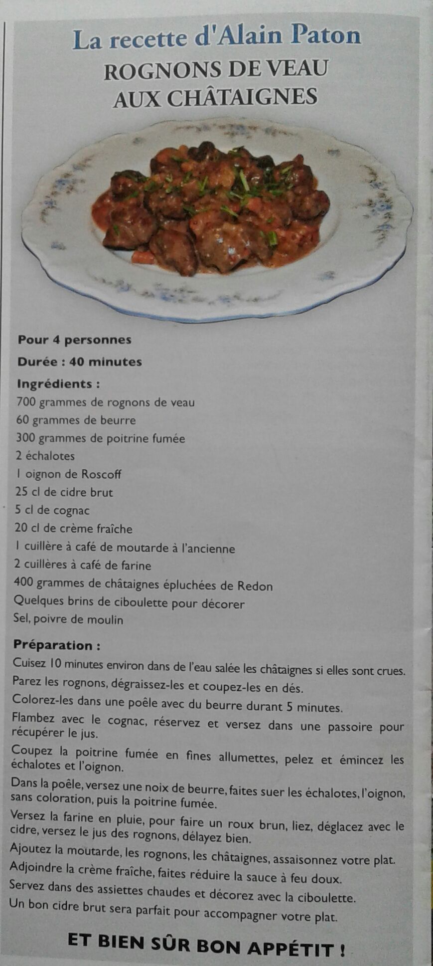 Recette