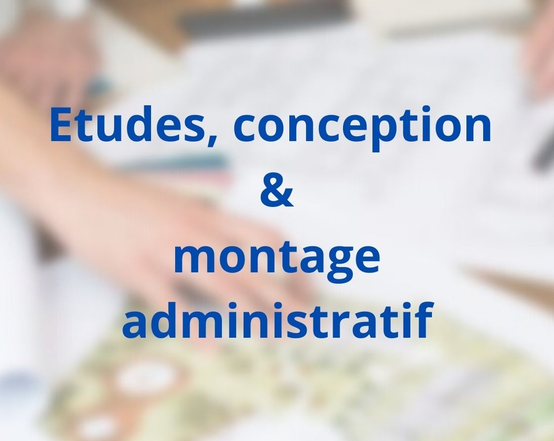 image du bouton de la page études, conception & montage administratif