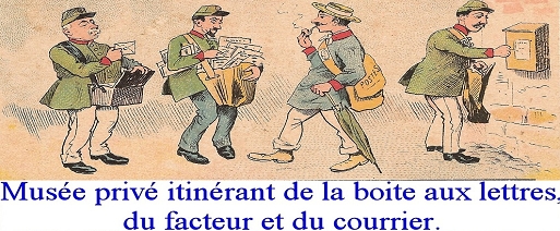 musée de la boite aux lettres, du facteur et du courrier.