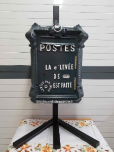 boite aux lettres delachanal mougeotte comme urne pour votre mariage.