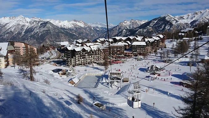 Risoul station hiver