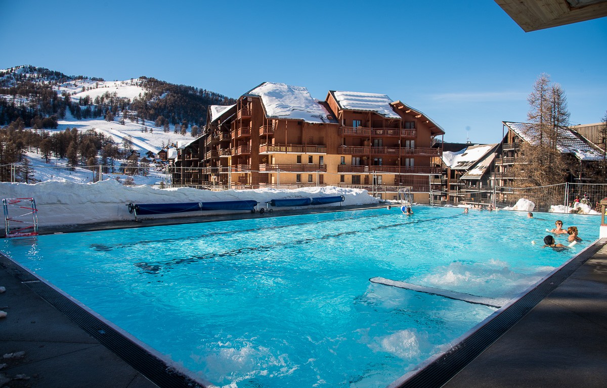 Risoul piscine hiver