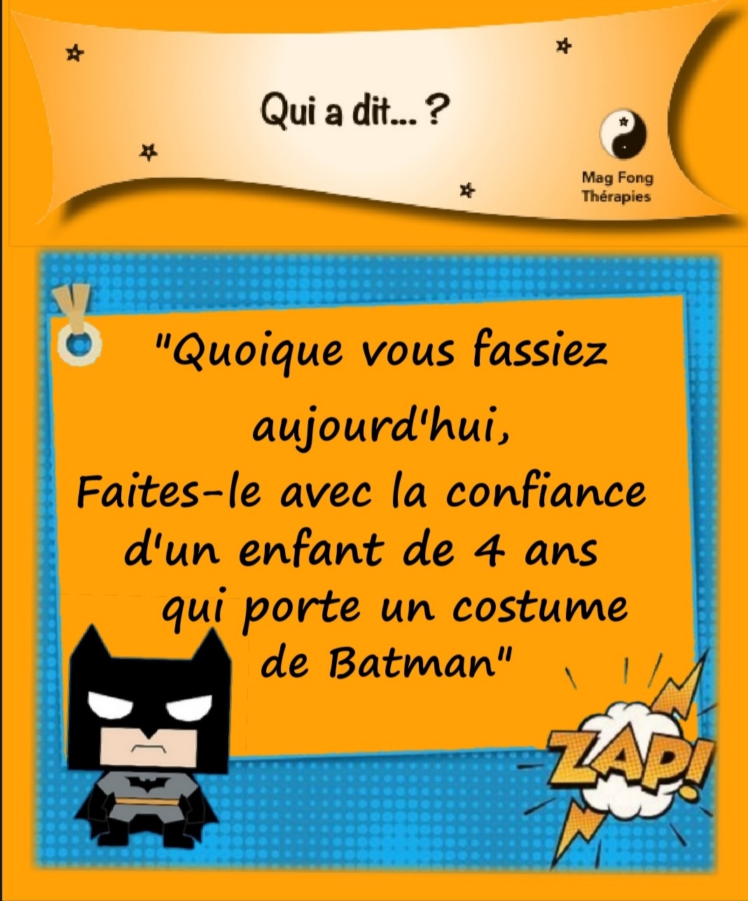 Confiance en soi ?