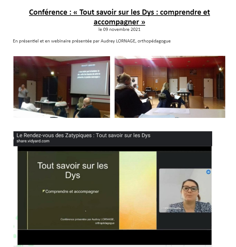 Recap conference