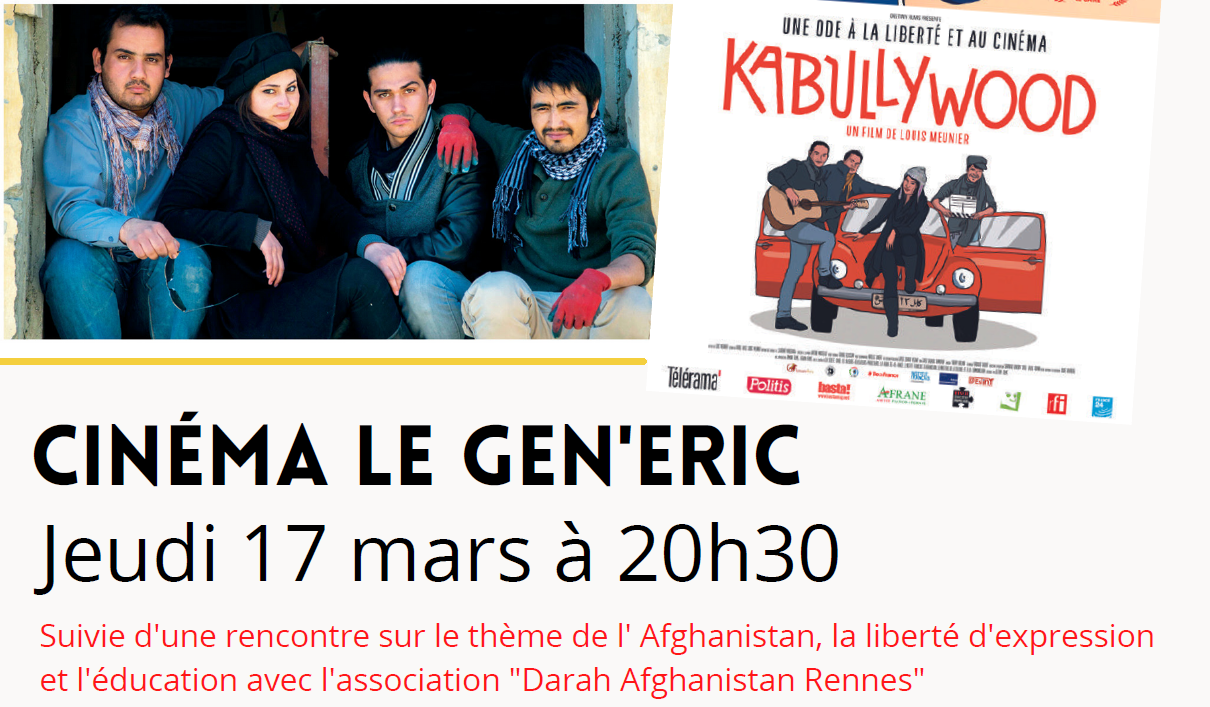 Projection de Kabullywood - 20h30 - Héric