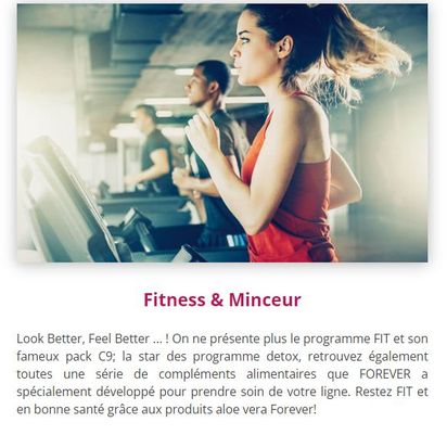 Fitness et minceur