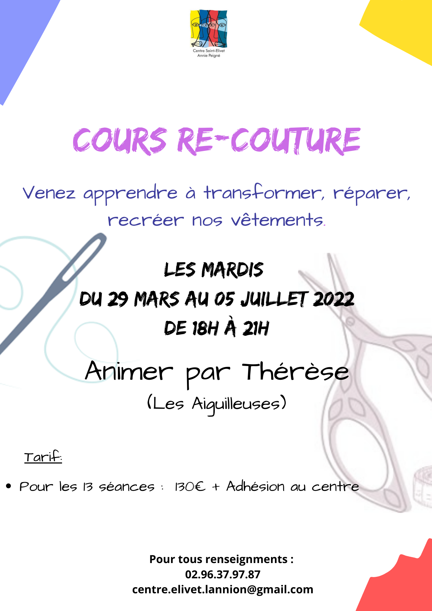 COURS RE-COUTURE