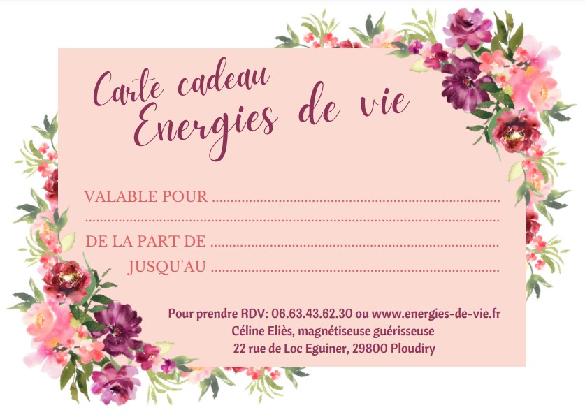 Carte cadeau plus claire