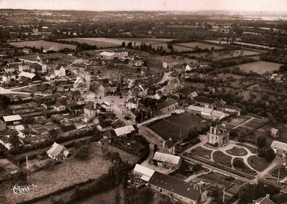 Cahagnes vue aerienne