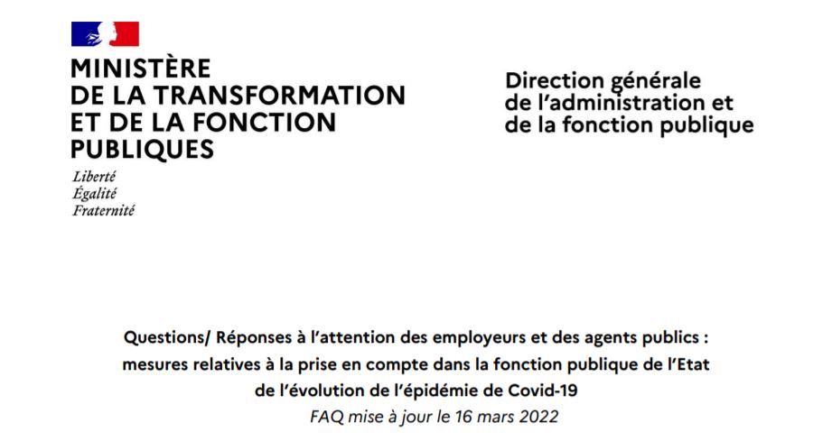 FAQ concernant les mesures relatives à l'évolution de l'épidémie de covid-19