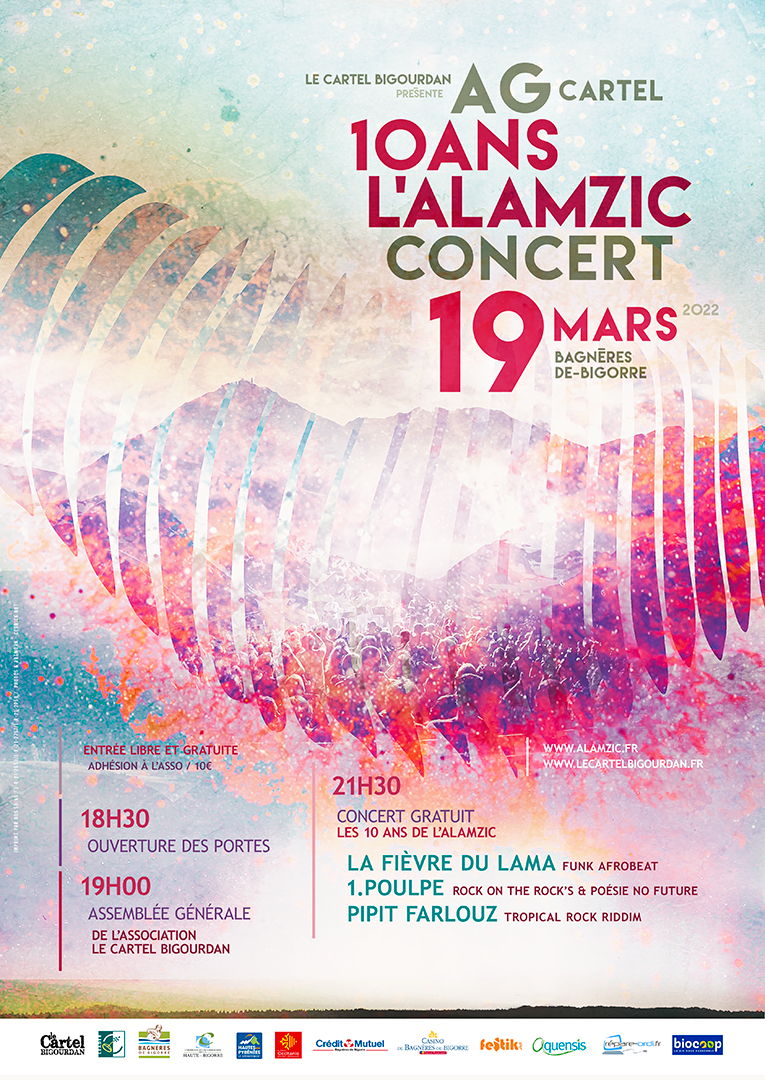 Cartel affiche 10 ans alamzic web