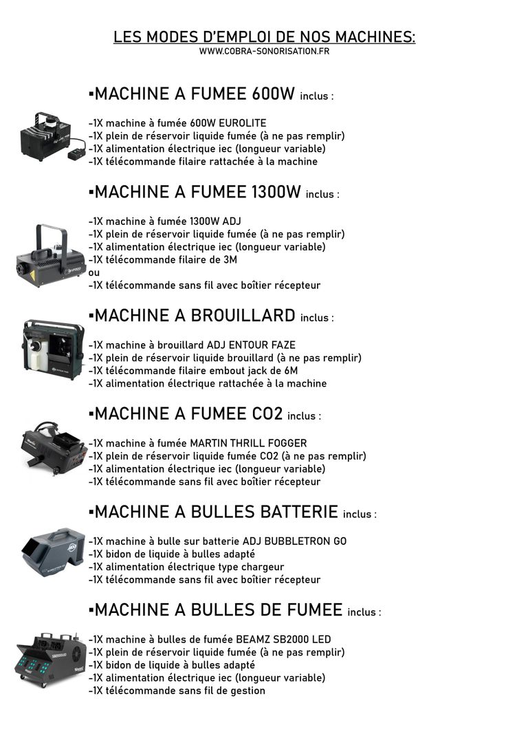 Location machine à fumée / location machine a brouillard clermont riom
machines à étincelles froides auvergne / flammes / mousse soirée machine à bulles sur batterie machine à bulles autome bule de savon