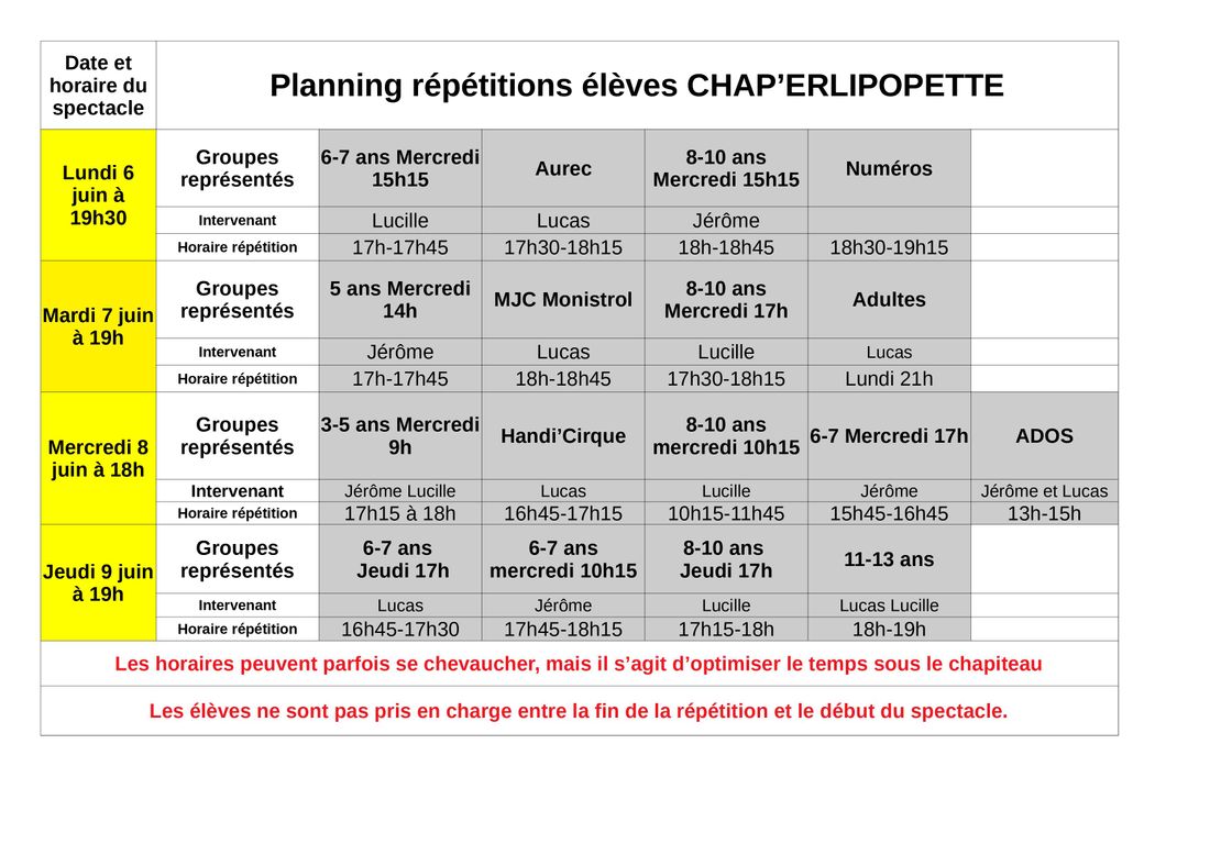 Planningspectacleseleves