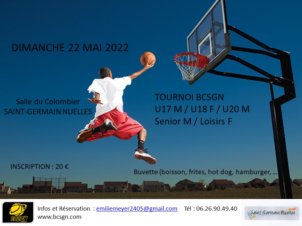 Tournoi du BCSGN le dimanche 22 mai 2022
