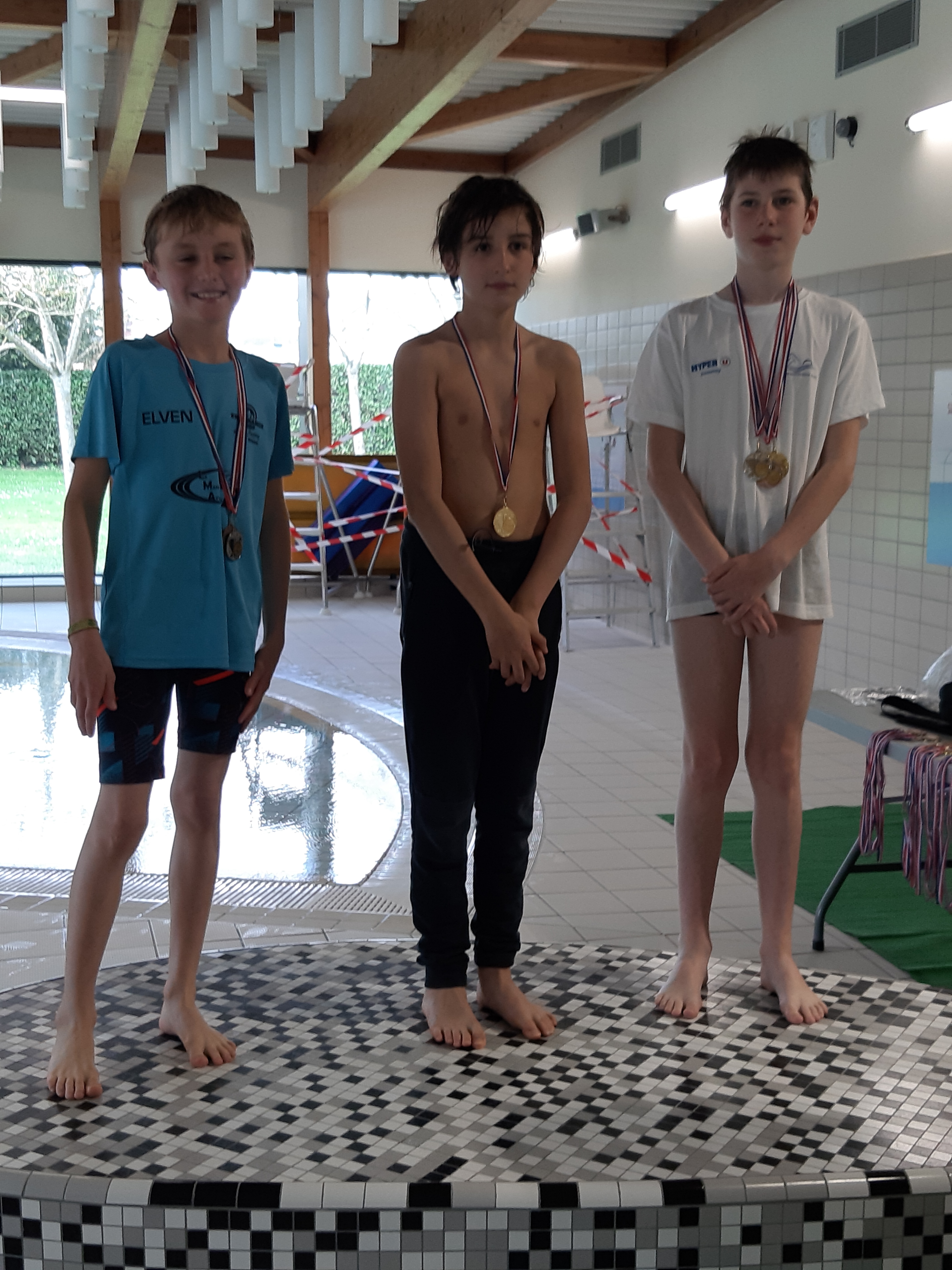 Podium titouan 25dos