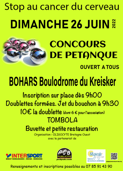 Concours de pétanque