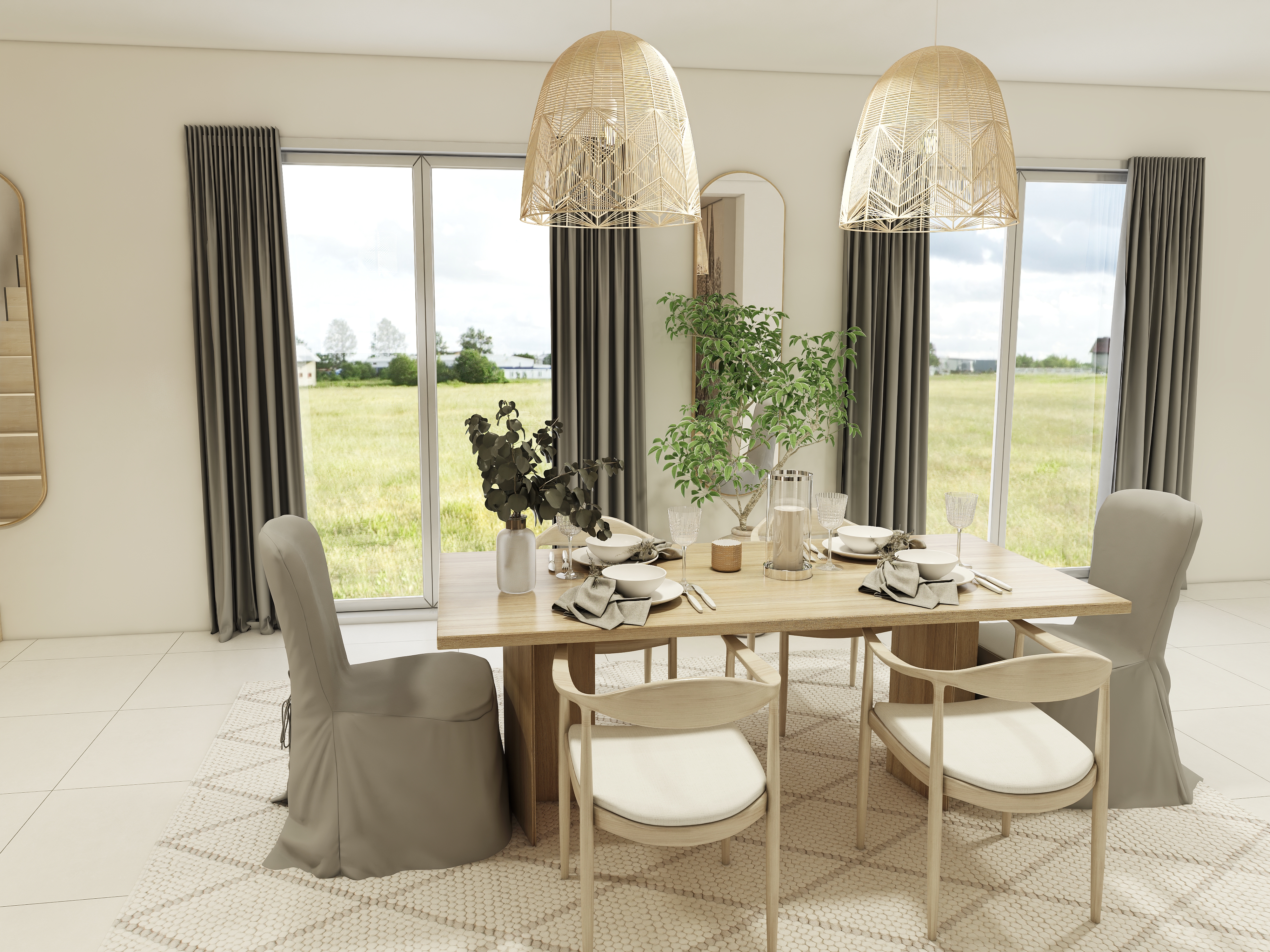 Salle a manger vue 3