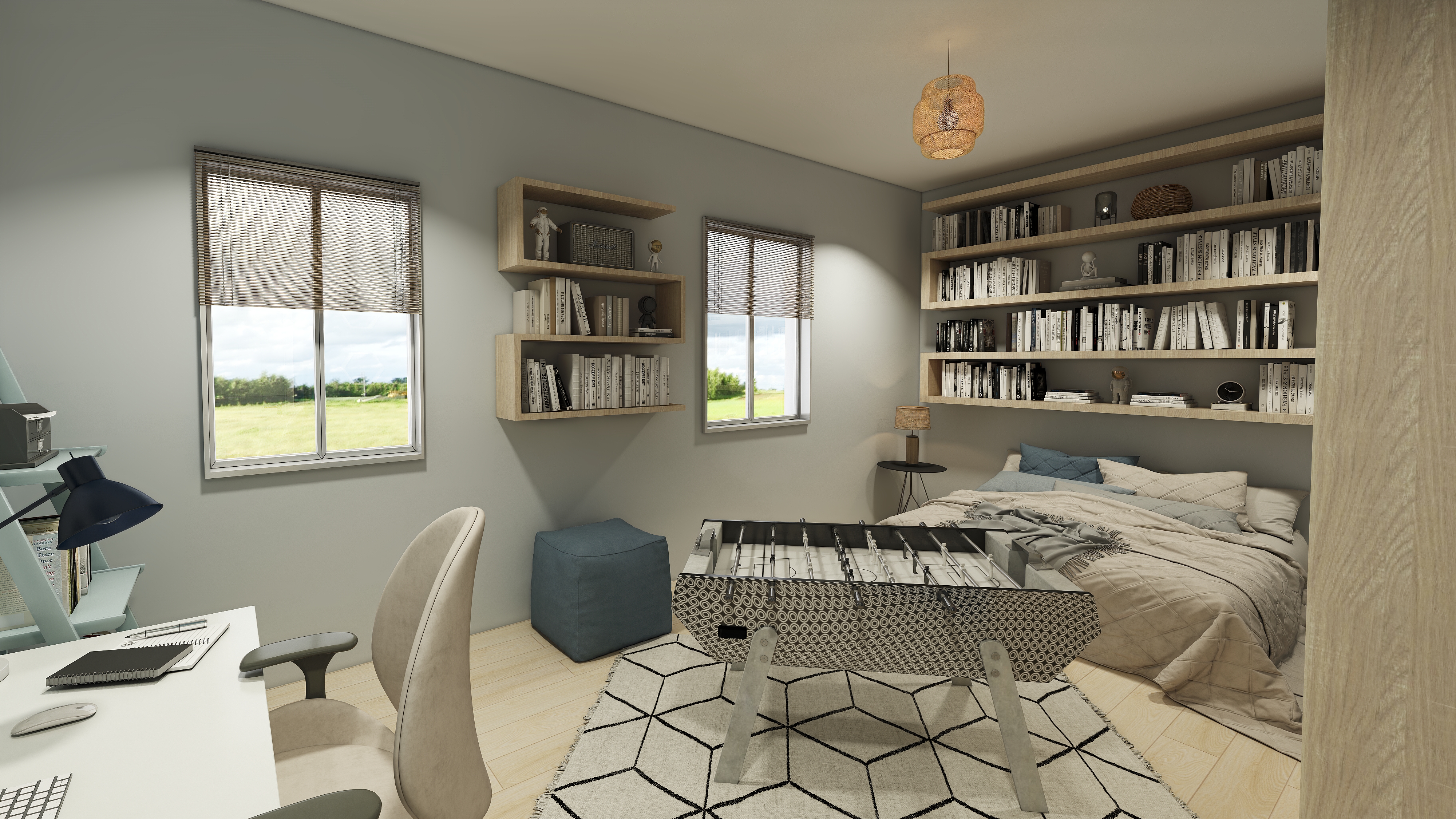 Chambre nathan vue 2