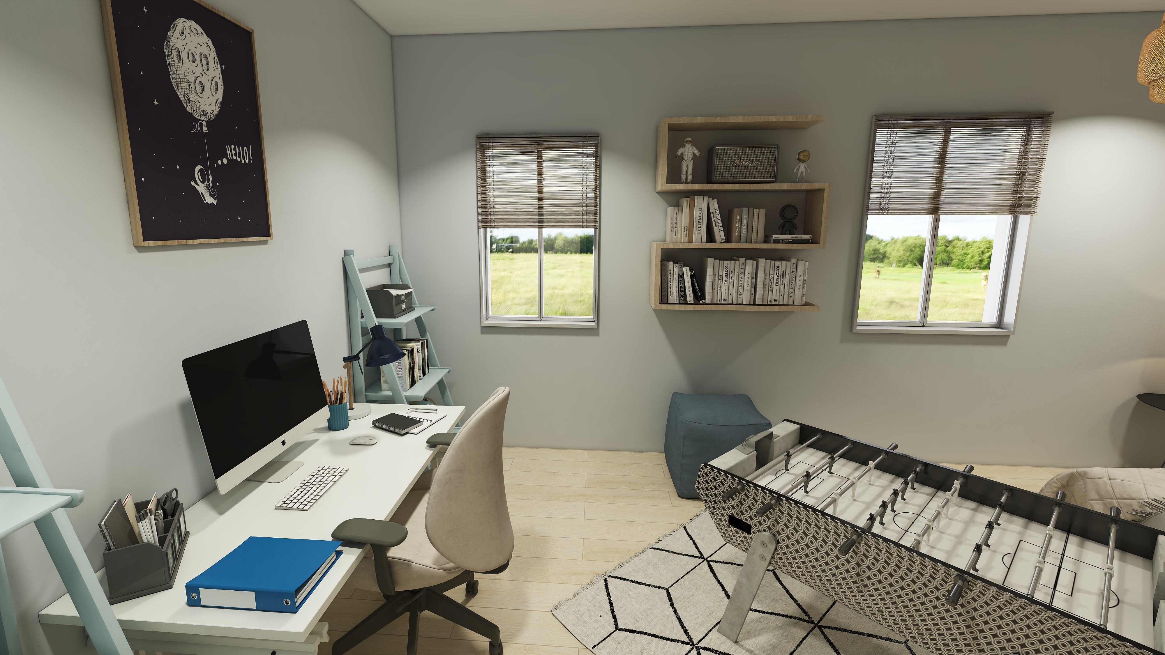 Chambre nathan vue 4
