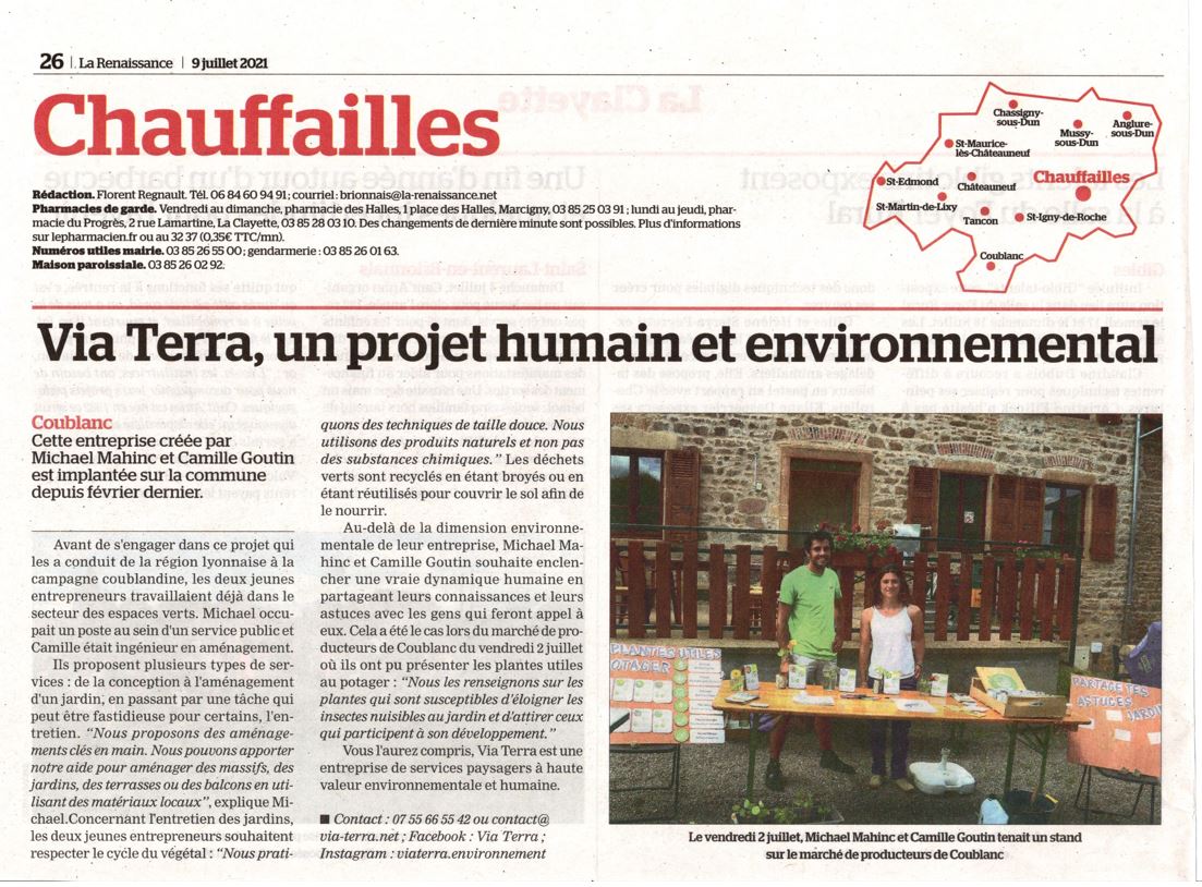 Article 1 stand marche