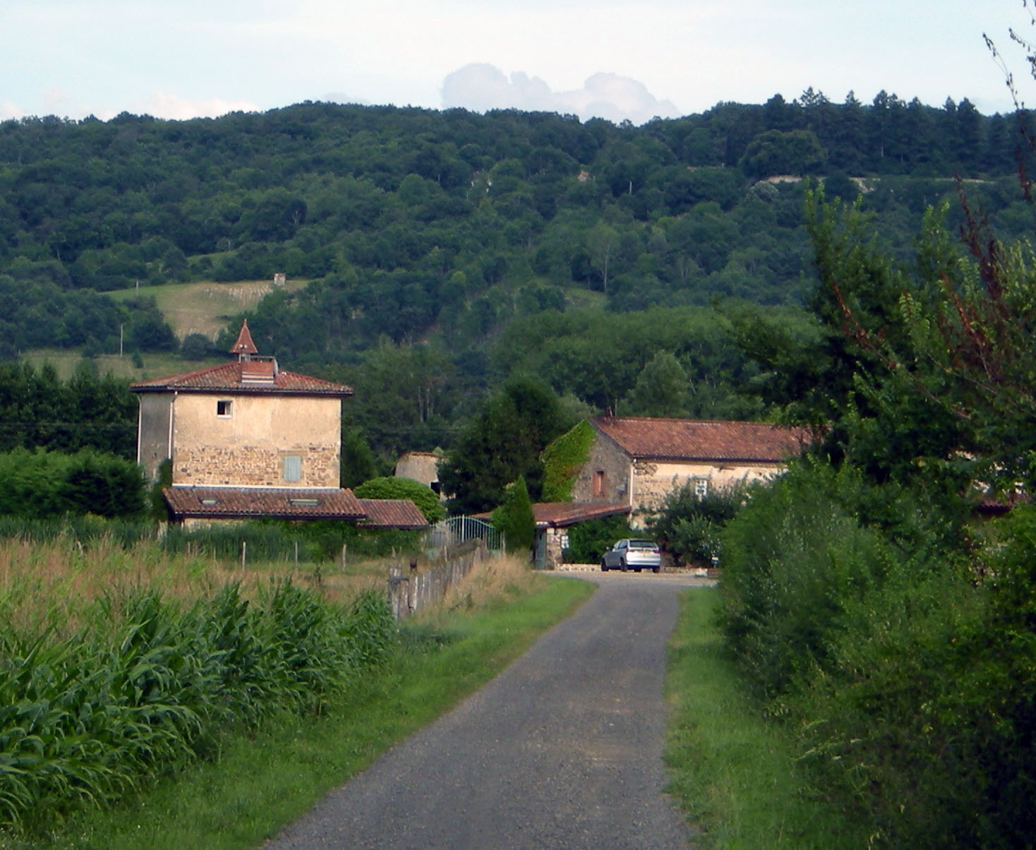Arrivee au clos goelle