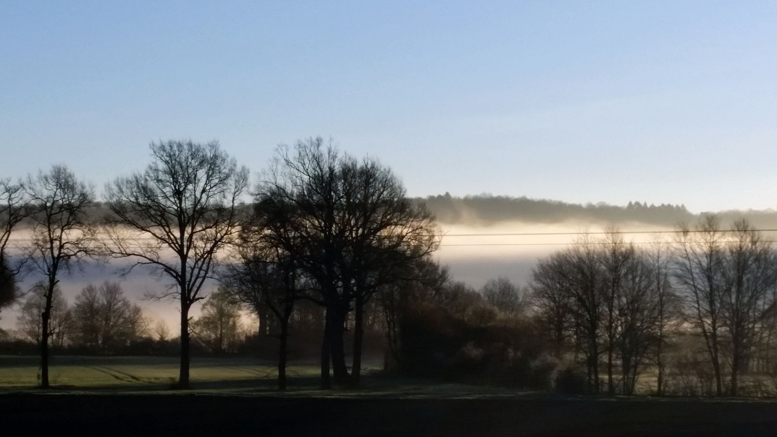 Matin d hiver au clos goelle