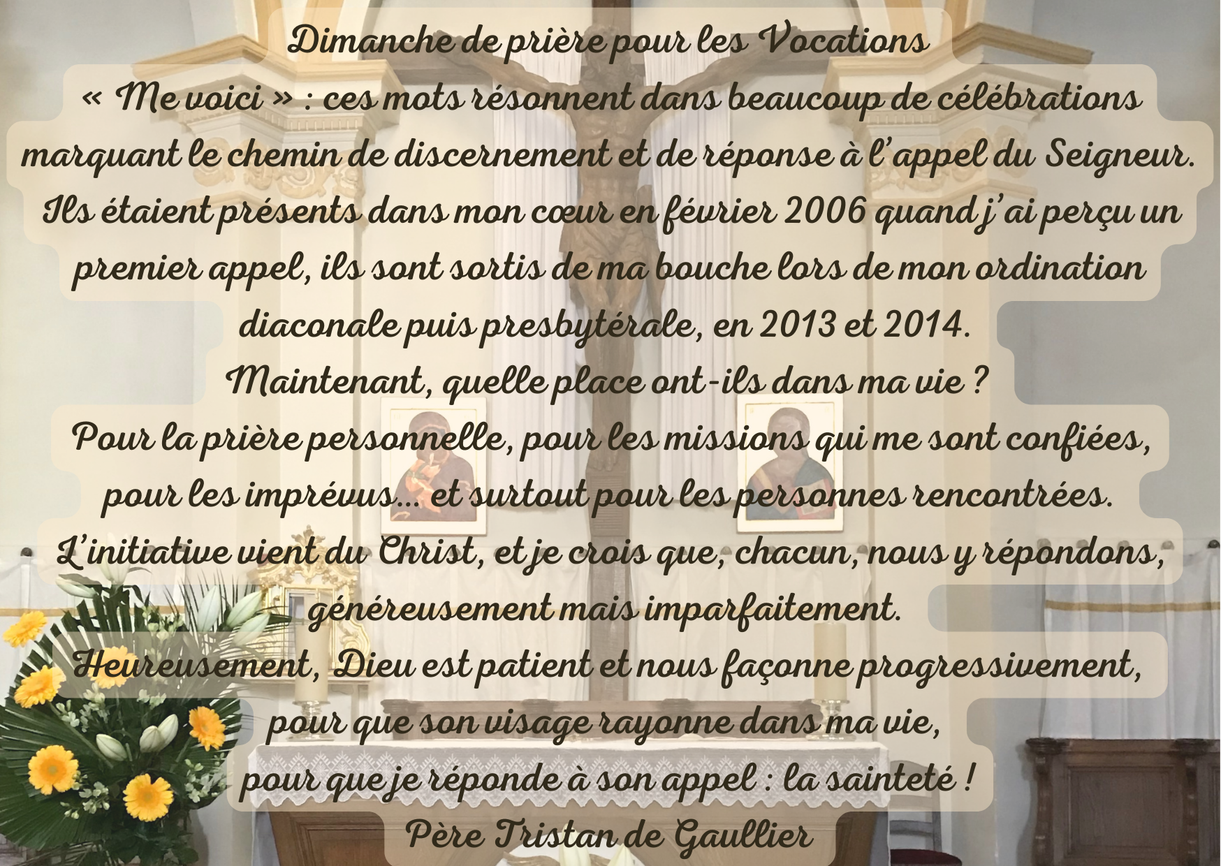 Vocation pere tristan de gaullier 