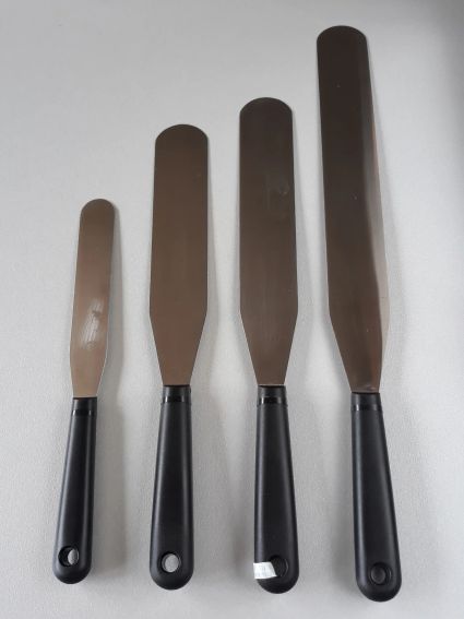 3 spatules droites ou palettes droites 