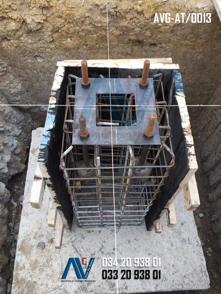 Platine d encrage avg at0013 b