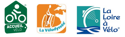 Les labels vélo du Solilab : Accueil vélo, Vélodyssée, La Loire à vélo