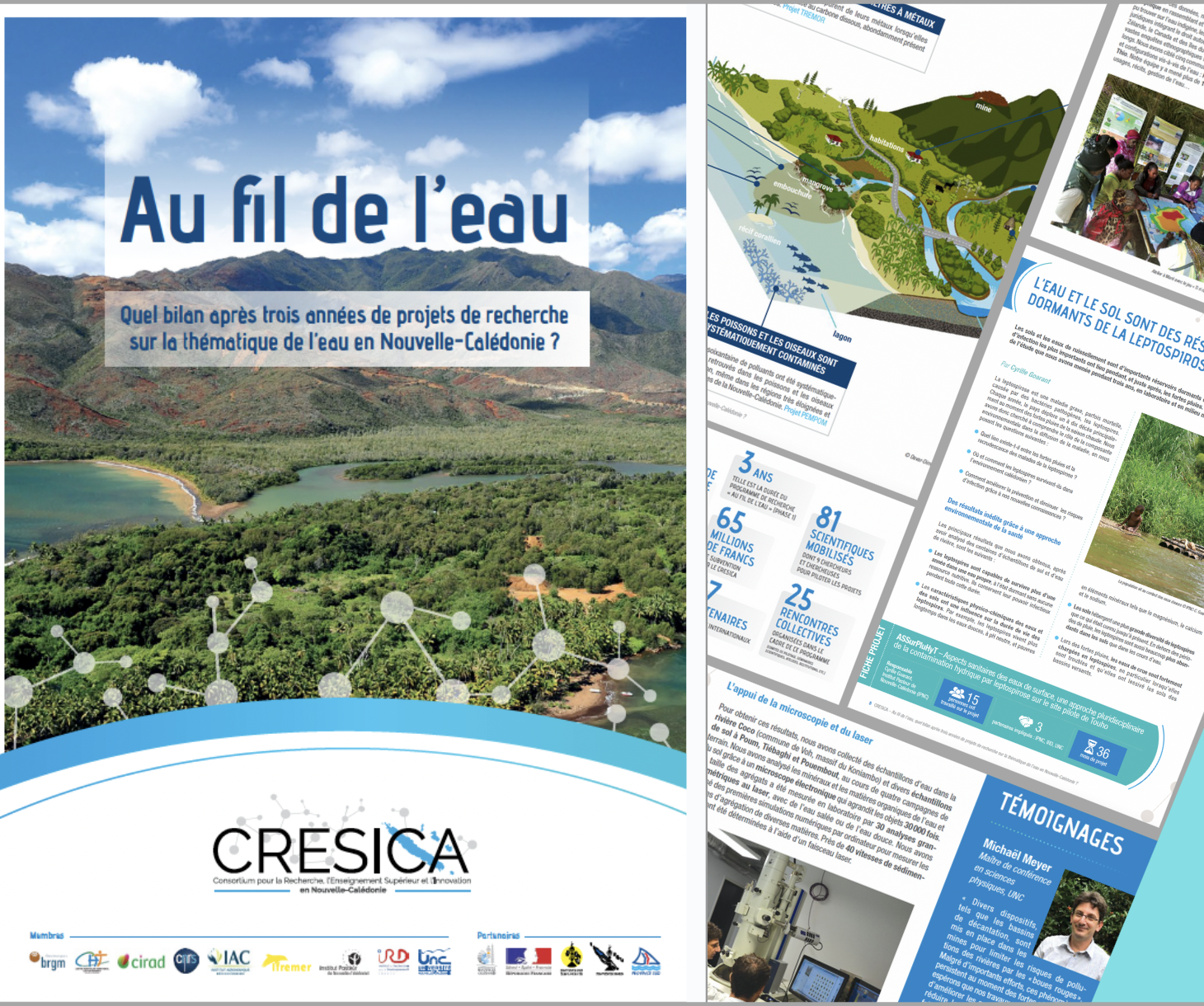 [Nouveauté] Brochure scientifique "Au fil de l'eau"