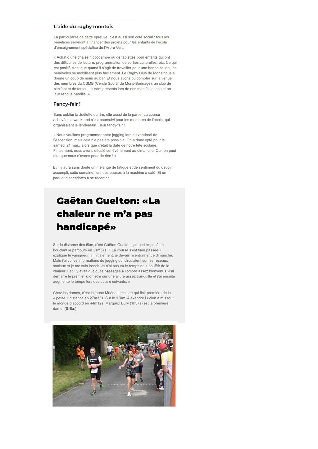 Article-journal-La-Province Page 2