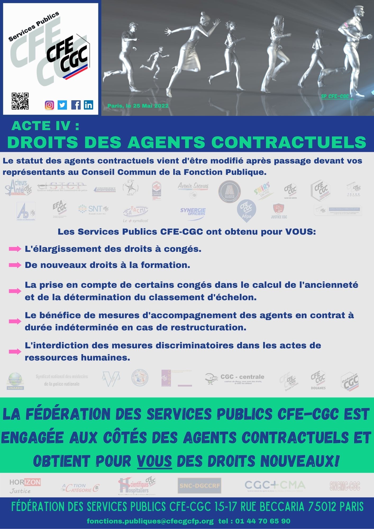 Acte IV: Droits des Agents Contractuels