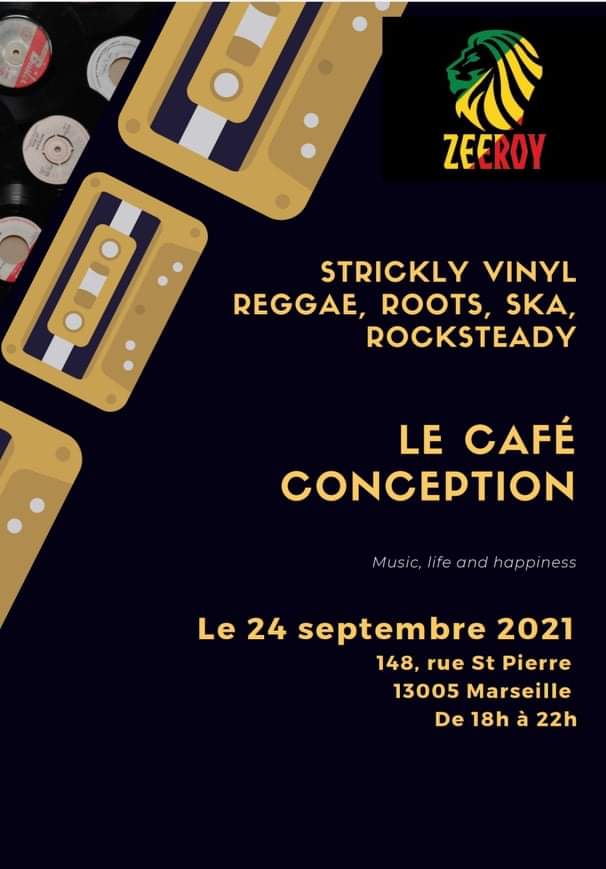 Flyer cafe conception