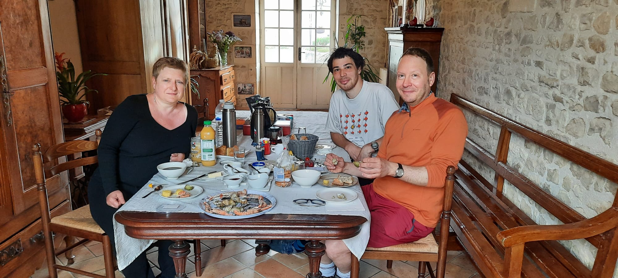 Un petit-déjeuner océanique 