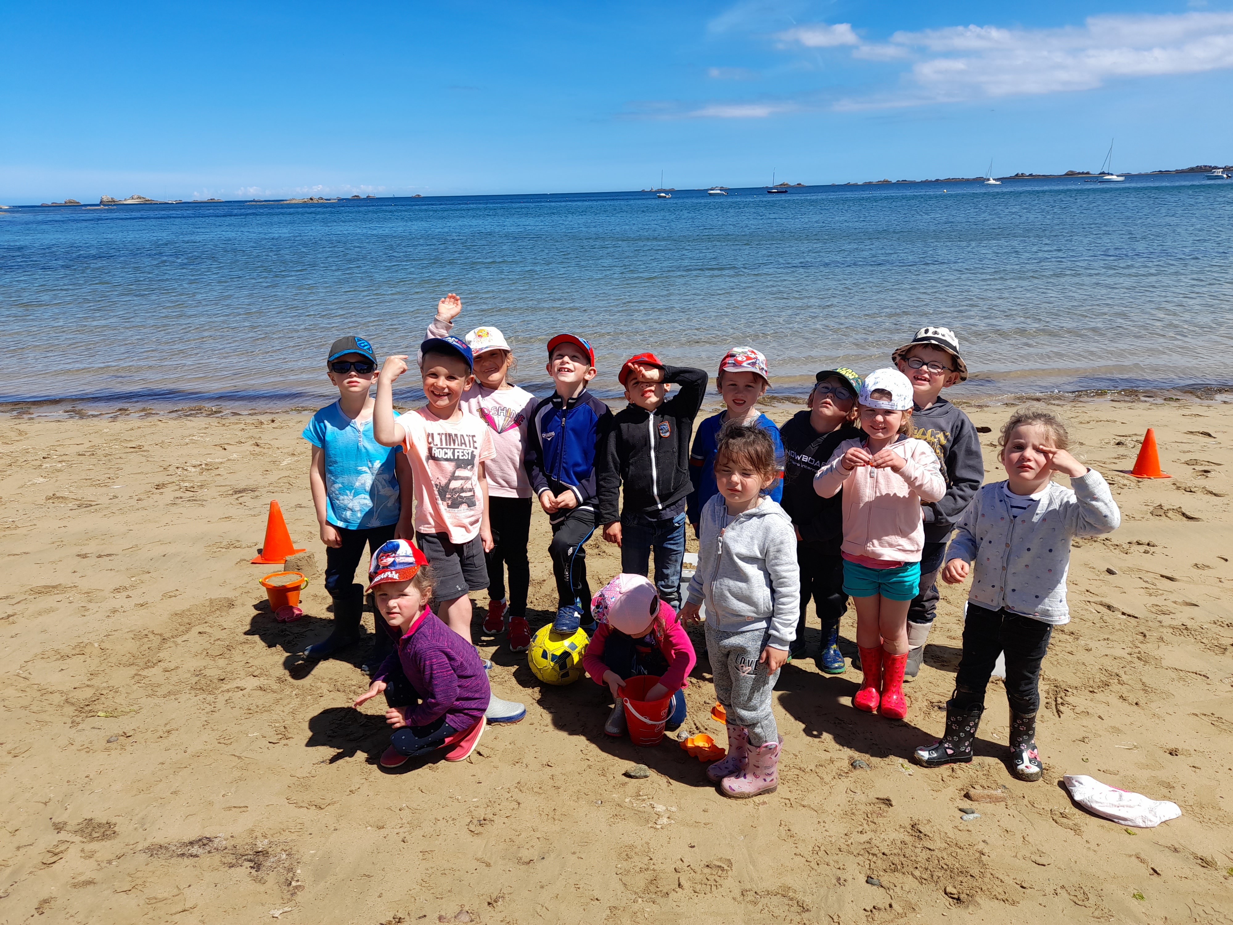 7 photo maternelle cp plage