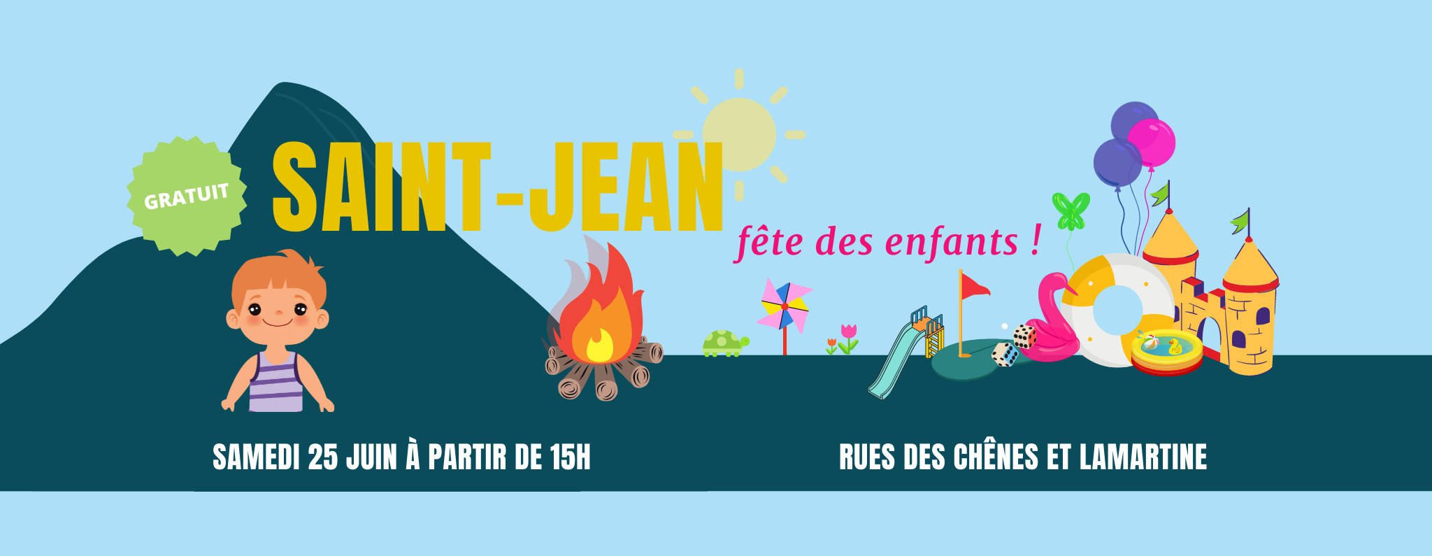 Saint-Jean fête des enfants 