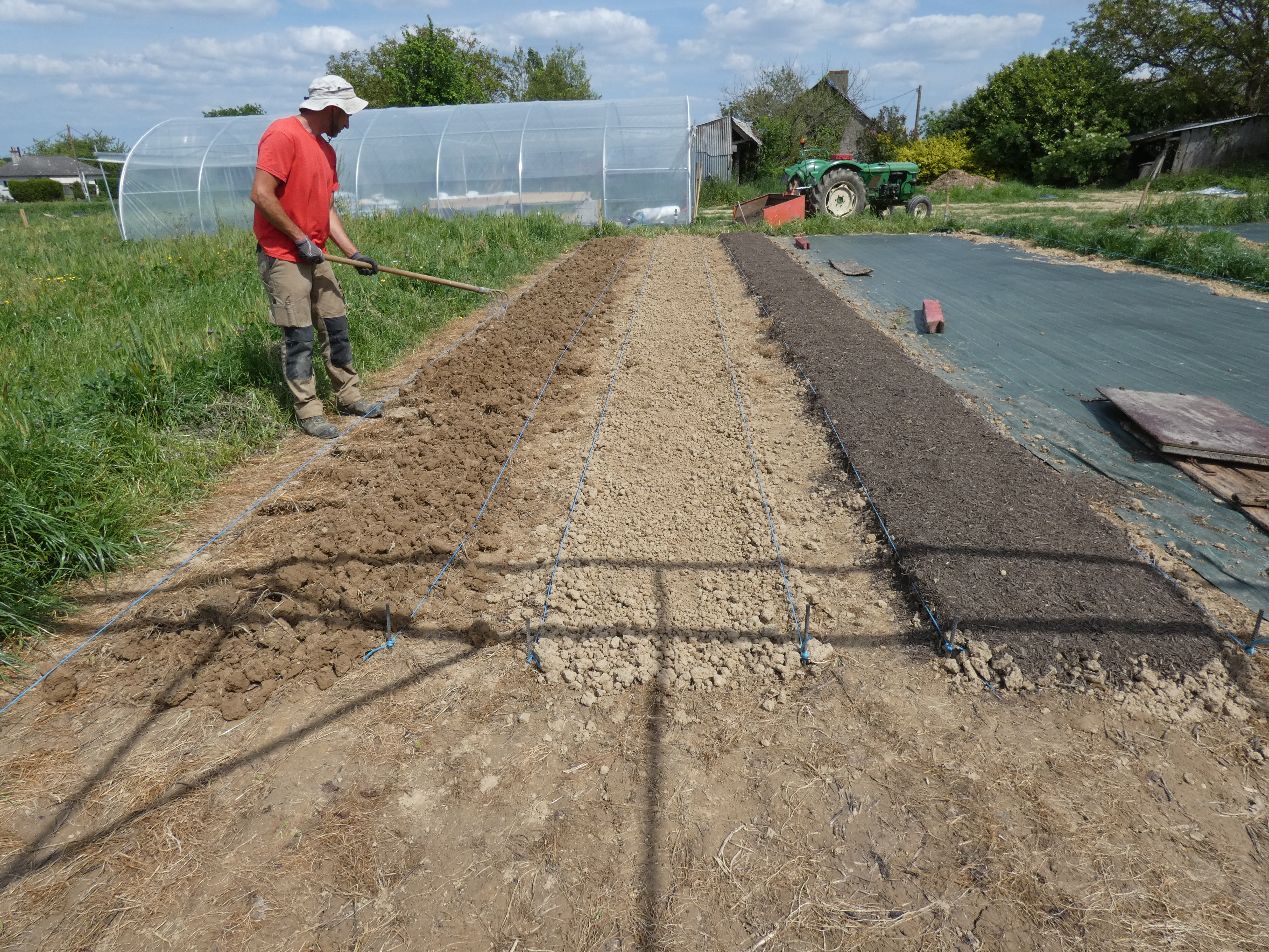 Préparation planches