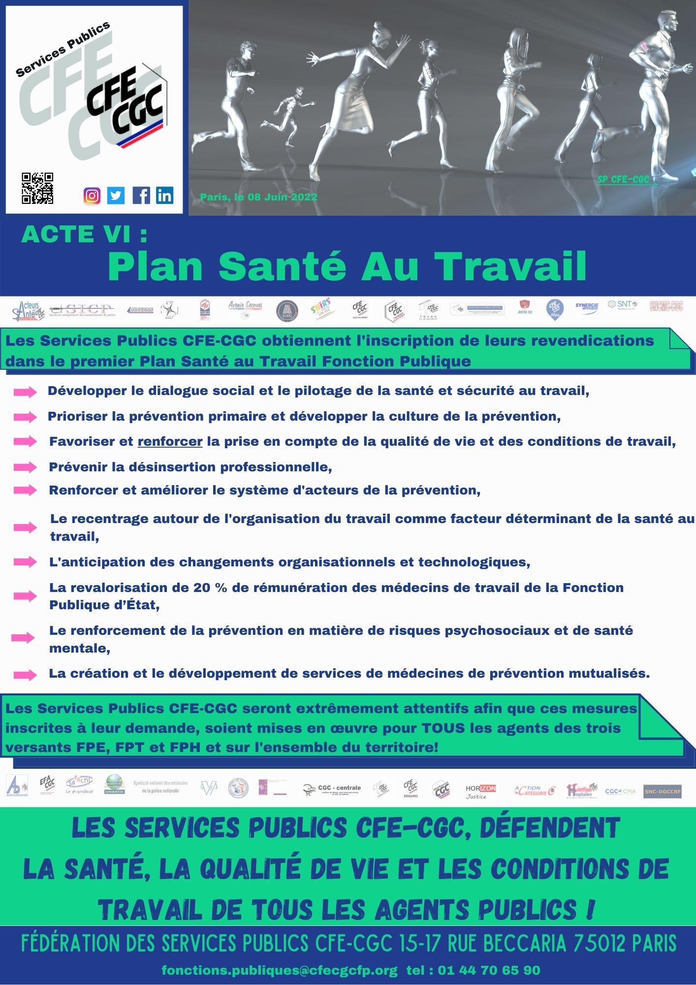 ACTE 6 : Plan Santé au Travail