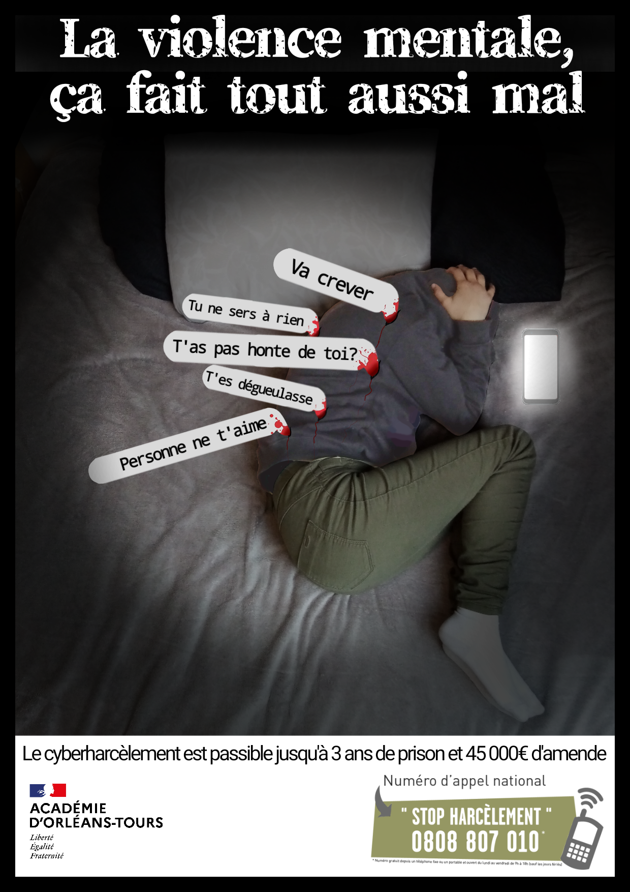 Le cyberharcèlement , au coeur des préoccupations lycéennes