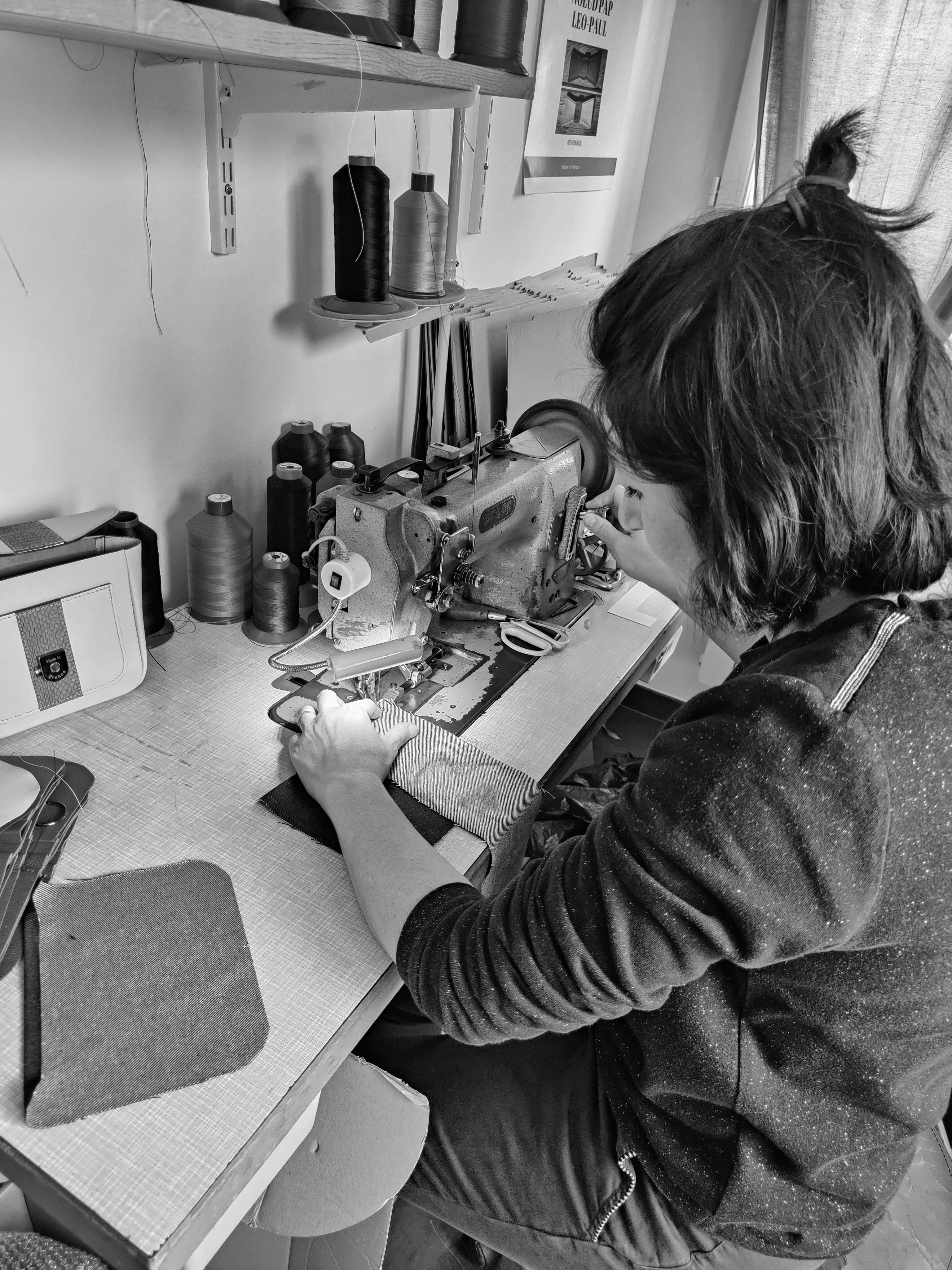 Les coulisses de notre maroquinerie artisanale Française.