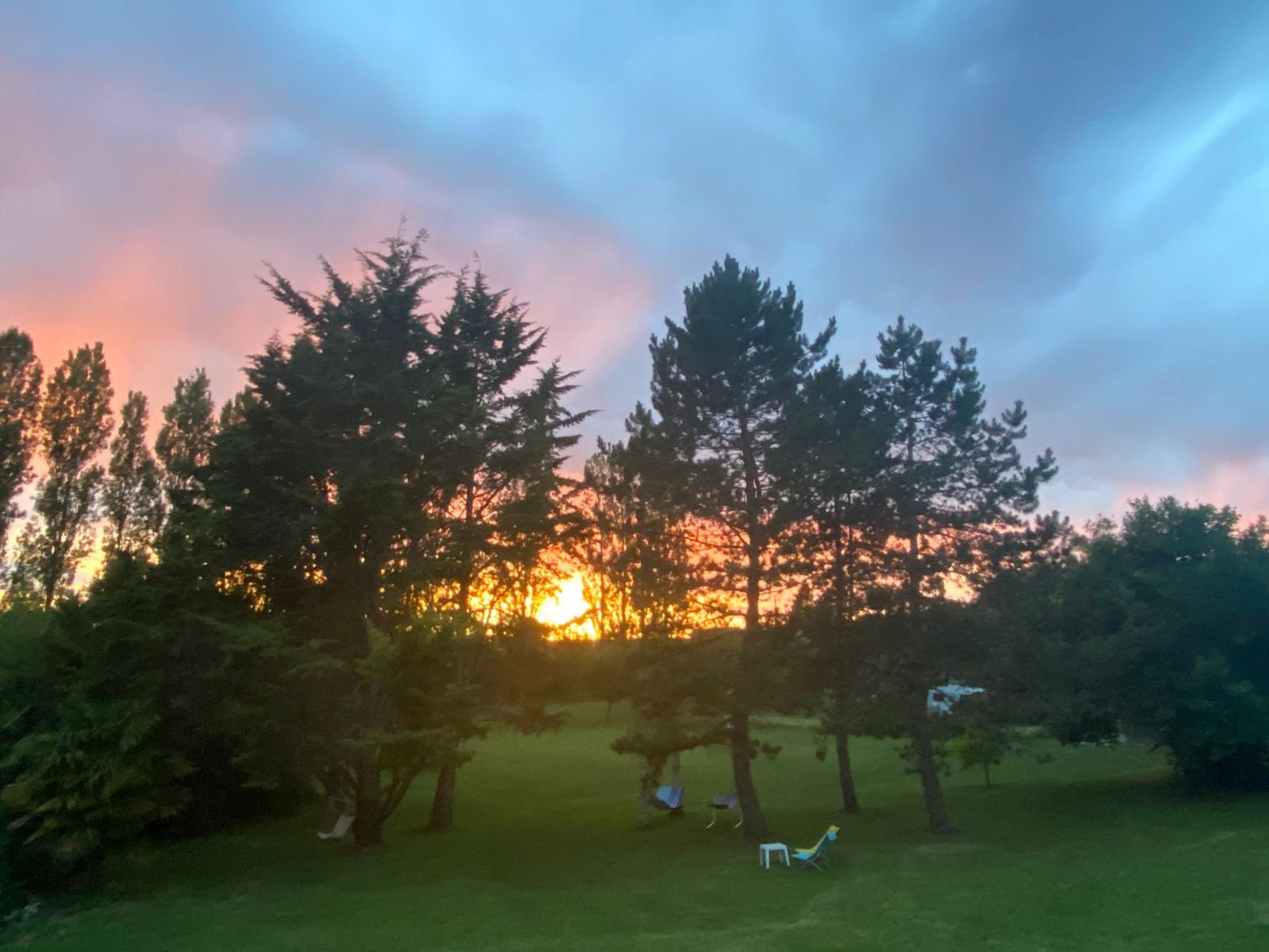 coucher de soleil sur Terramaïa