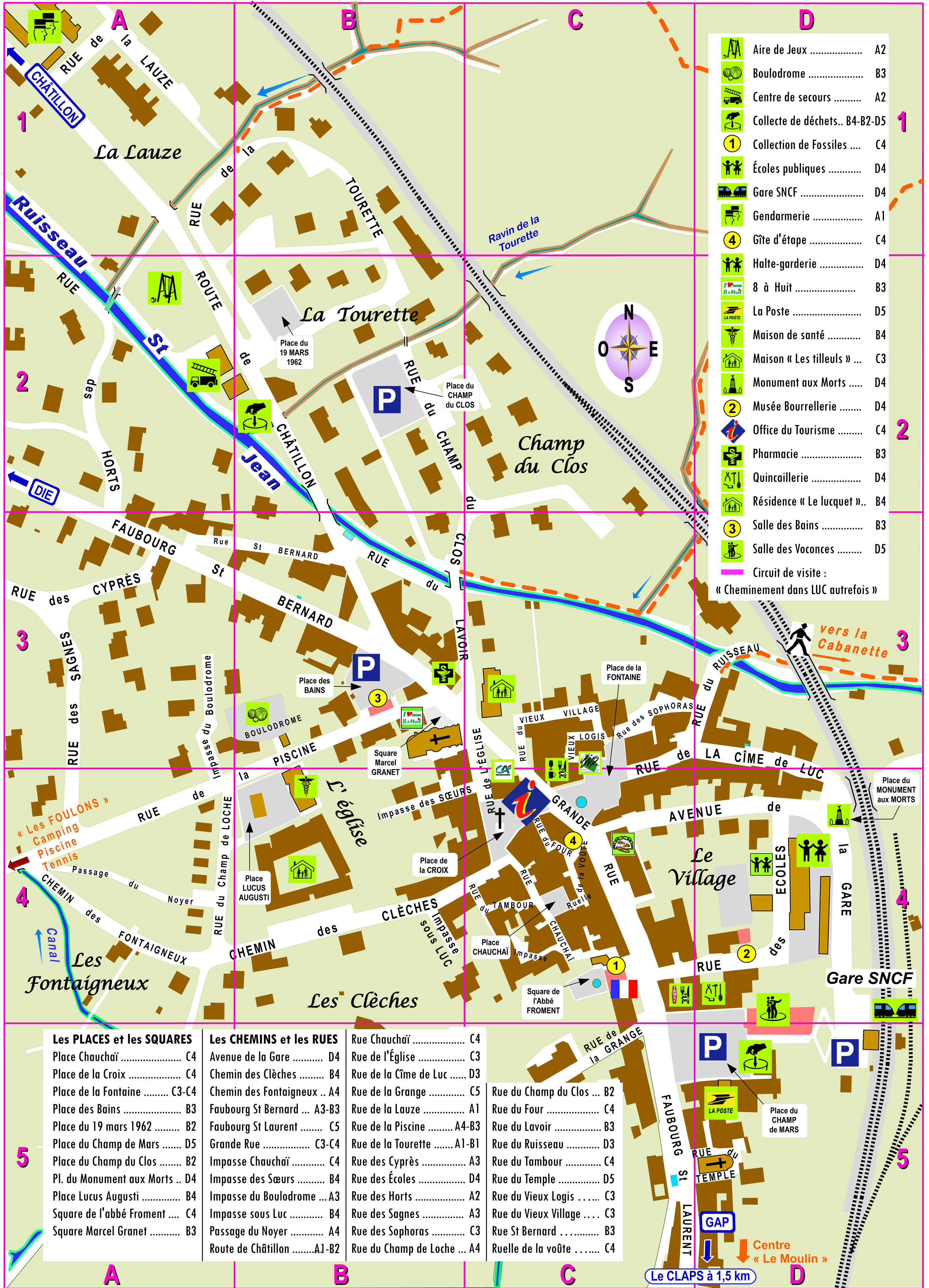 Plan Luc en Diois
